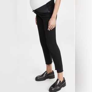 DL1961 Patti Straight Maternity Ankle Jeans - Size 27 - Black